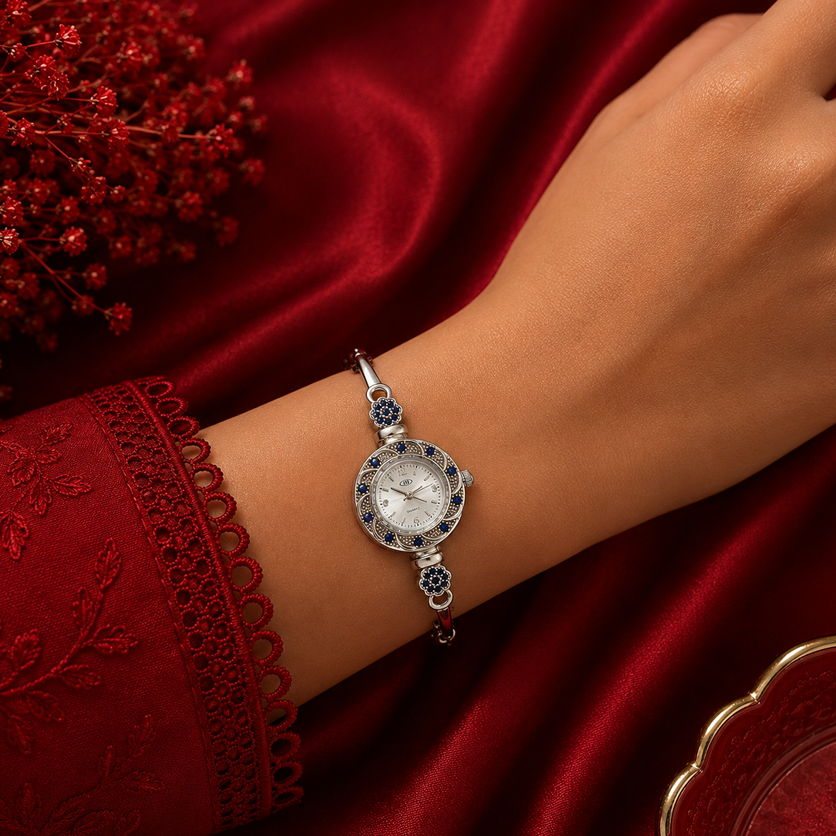 Girls SIlver Watch